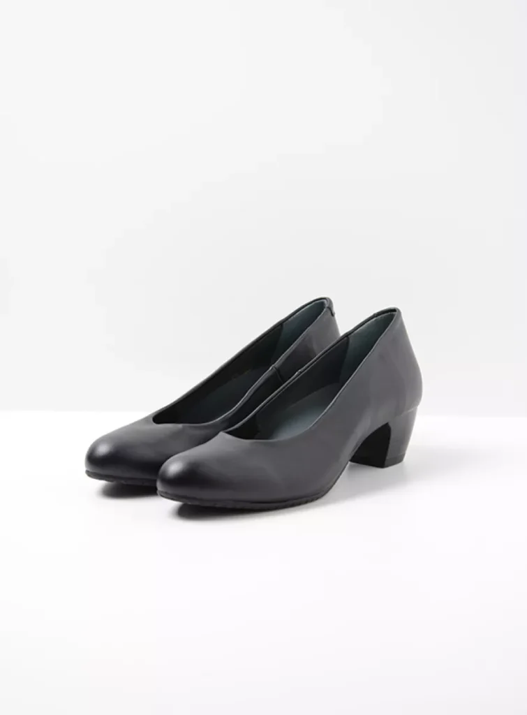 Wolky Pumps 07930 Mayu F2F 80000 zwart vegan biocare