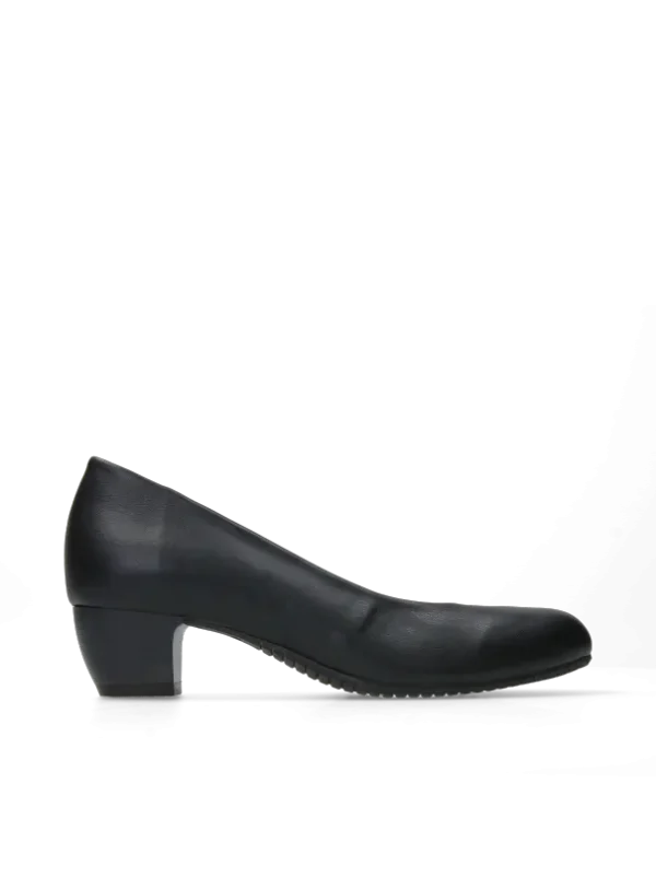 Wolky Mayu F2F - zwart vegan biocare Pumps voor dames