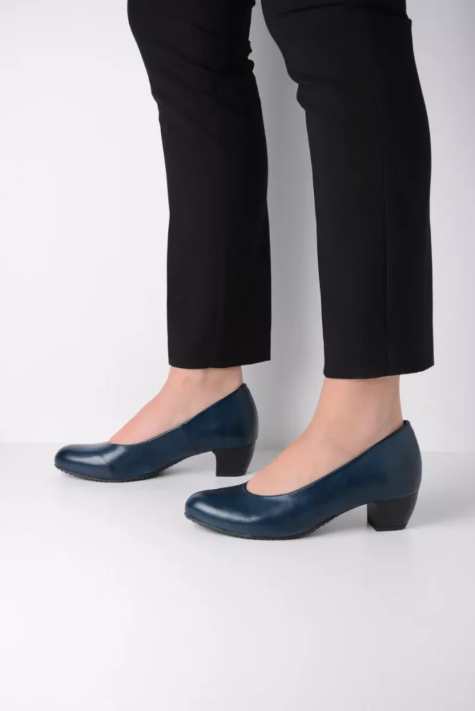 Wolky Pumps 07930 Mayu F2F 80820 denim vegan biocare