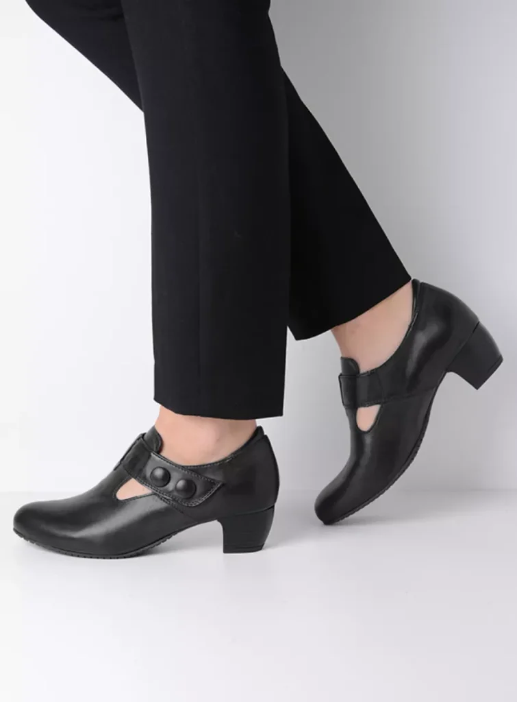 Wolky Pumps 07931 Midori F2F 80000 zwart vegan biocare