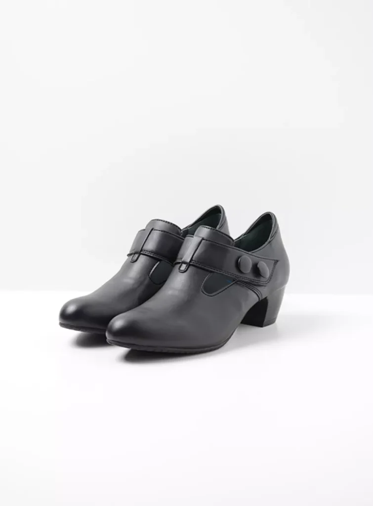 Wolky Pumps 07931 Midori F2F 80000 zwart vegan biocare