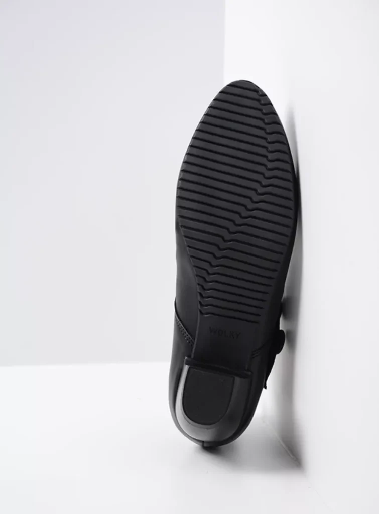 Wolky Pumps 07931 Midori F2F 80000 zwart vegan biocare