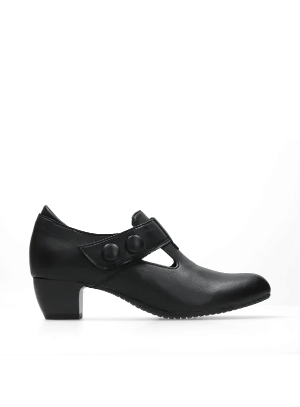 Wolky Midori F2F - zwart vegan biocare Pumps voor dames