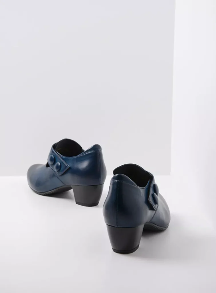 Wolky Pumps 07931 Midori F2F 80820 denim vegan biocare