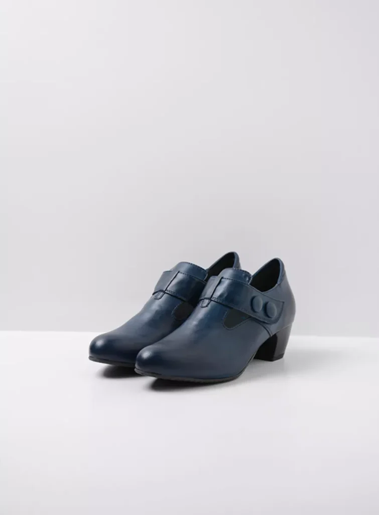 Wolky Pumps 07931 Midori F2F 80820 denim vegan biocare