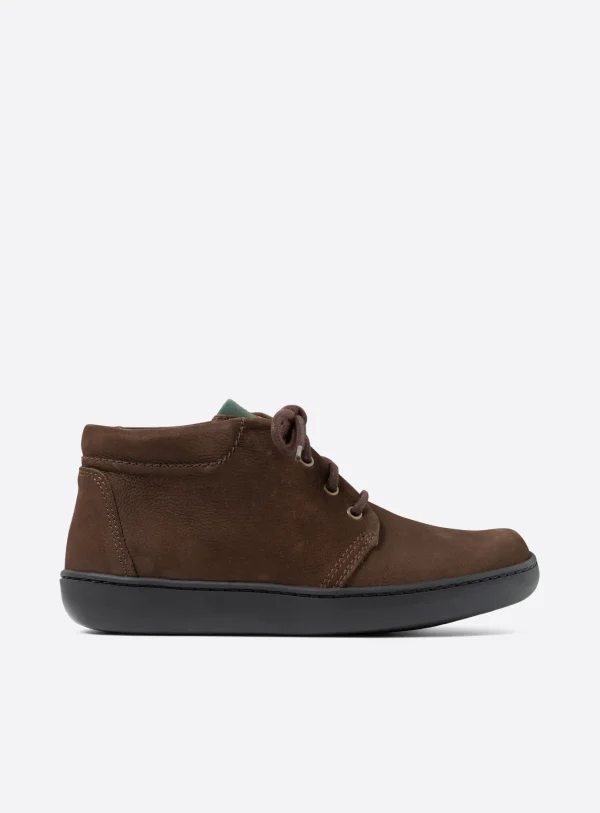 Wolky Kansas lady - bruin nubuck Hoge veterschoenen voor dames