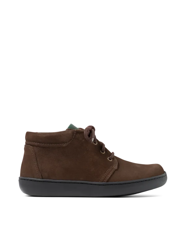 Wolky Kansas lady - bruin nubuck Hoge veterschoenen voor dames