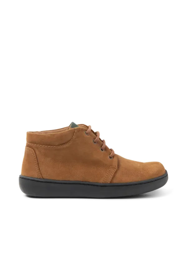 Wolky Kansas lady - cognac nubuck Hoge veterschoenen voor dames