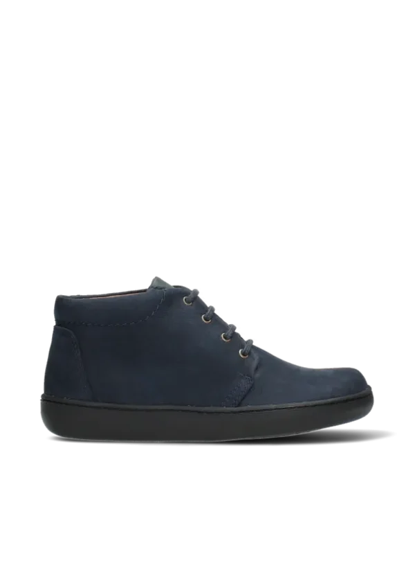 Wolky Kansas Lady - blauw nubuck Hoge veterschoenen voor dames