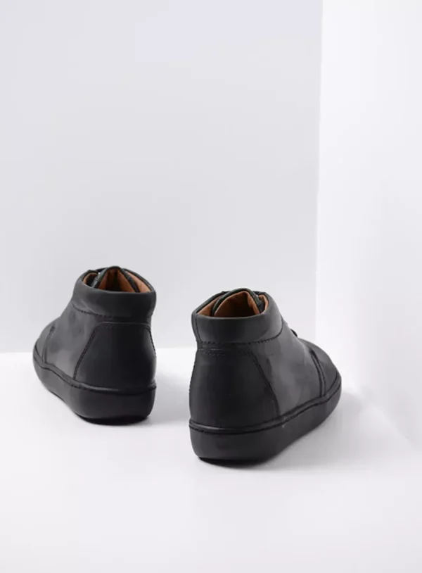 Wolky Kansas Lady - zwart gevet leer Breedtemaat H+ voor dames