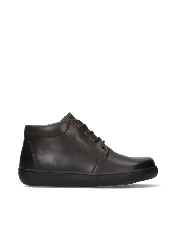 Wolky Hoge veterschoenen 08100 Kansas Lady 50300 bruin gevet leer