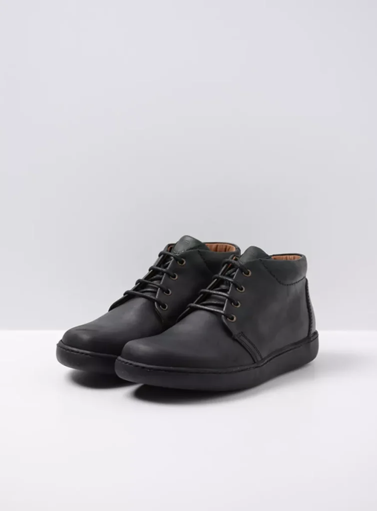 Wolky Veterboots 08110 Kansas Men 51000 zwart leer
