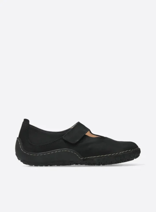 Wolky Fresh - zwart nubuck Bandschoenen voor dames