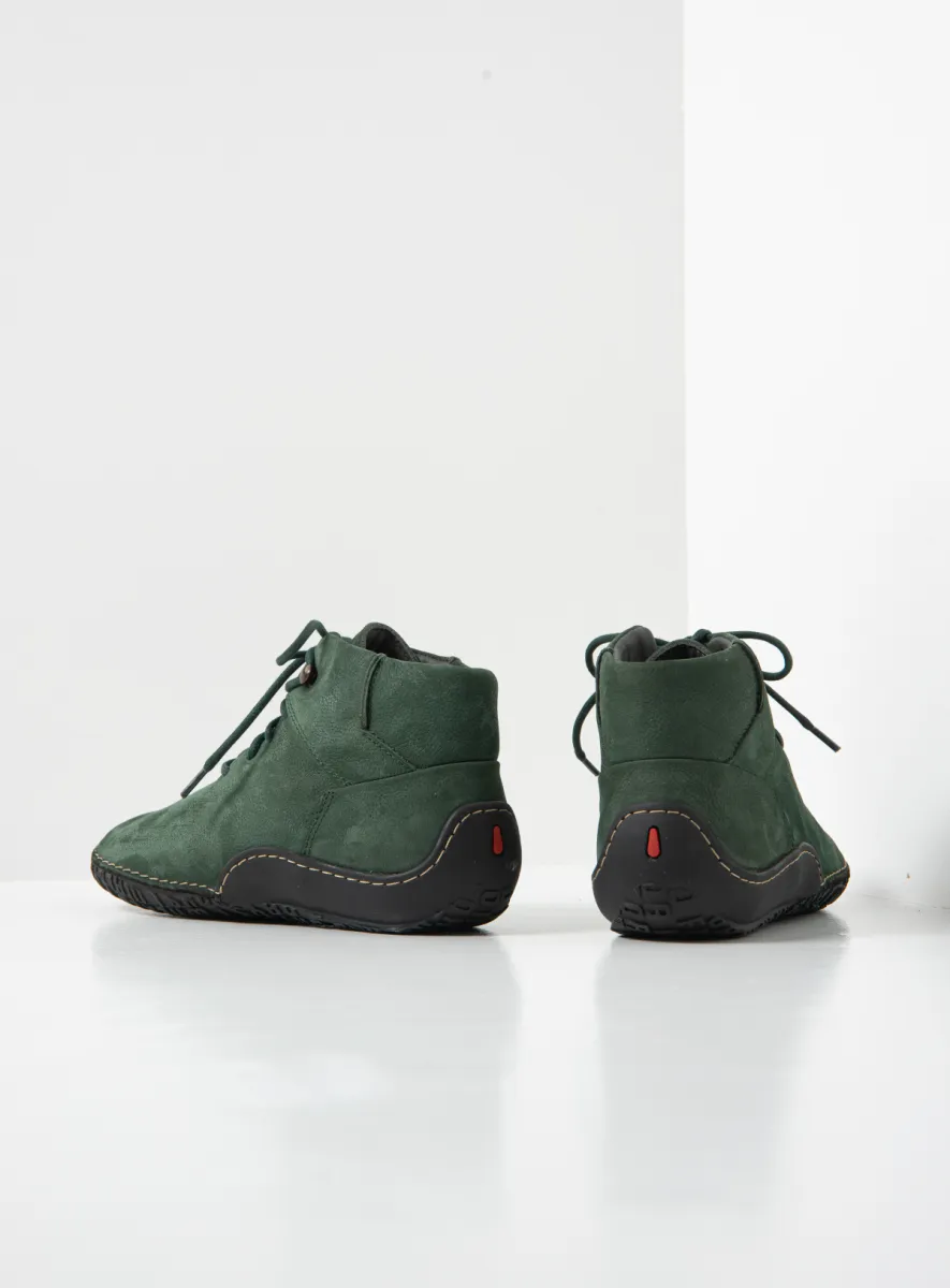 Wolky Veterschoenen 08361 Mokola 11719 groen nubuck