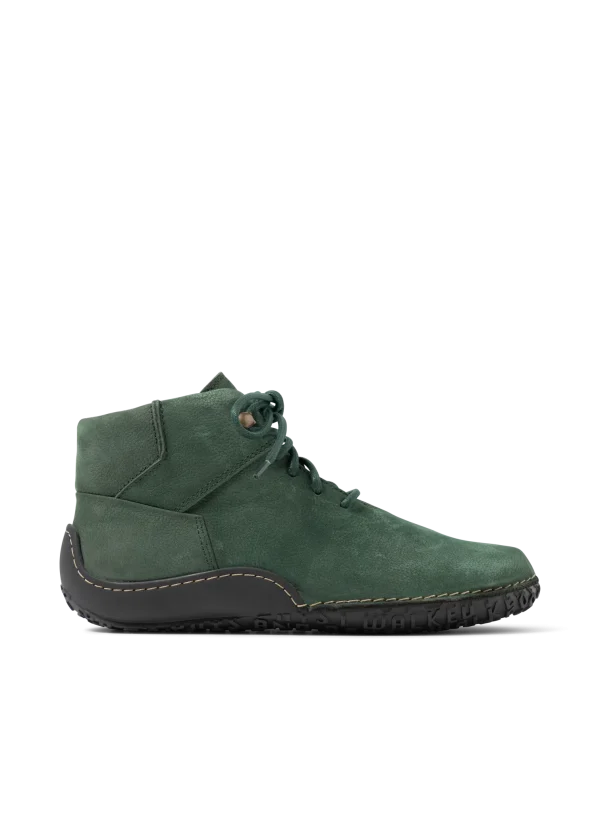 Wolky Mokola - groen nubuck Hoge veterschoenen voor dames